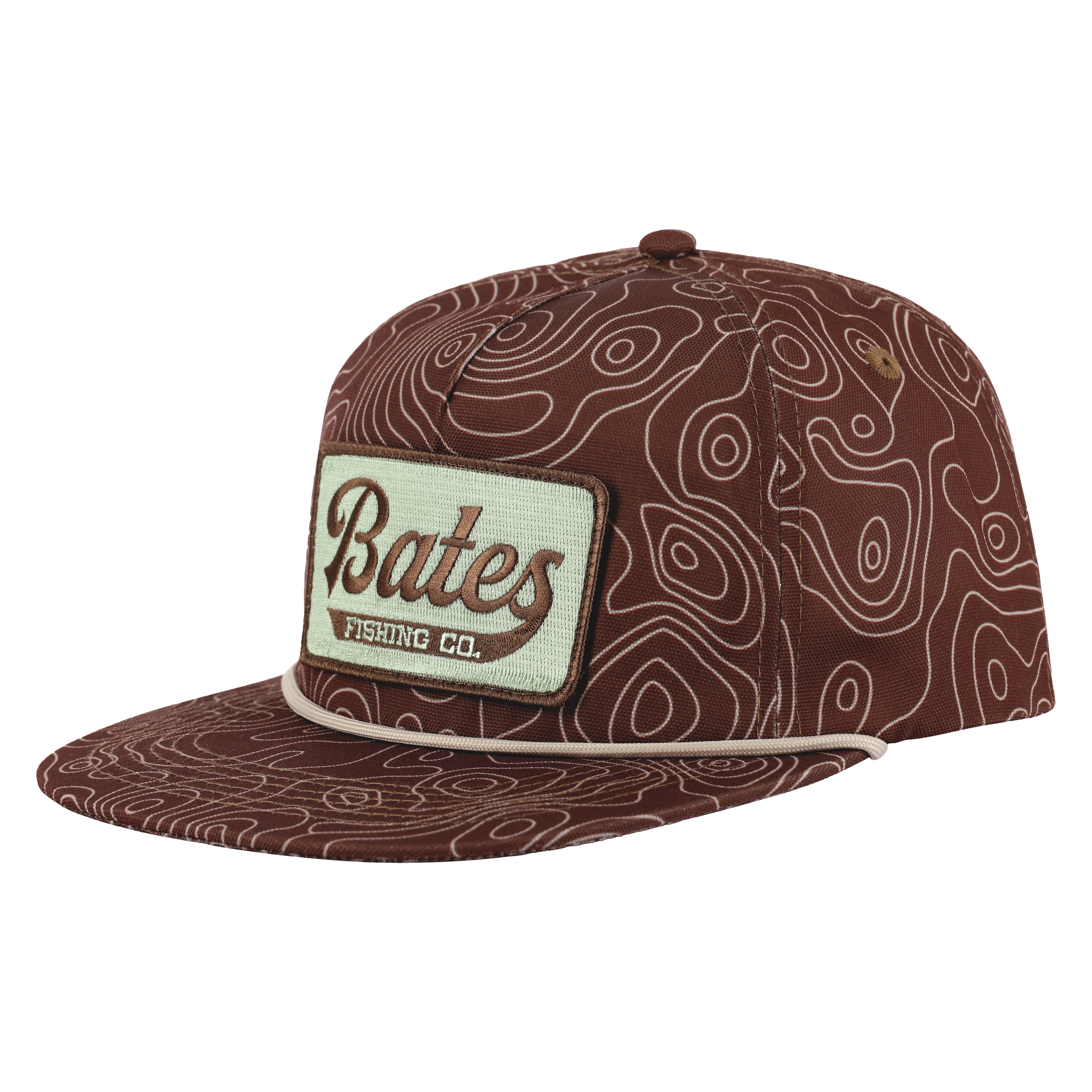 BATES BROWN TOPO ROPE HAT