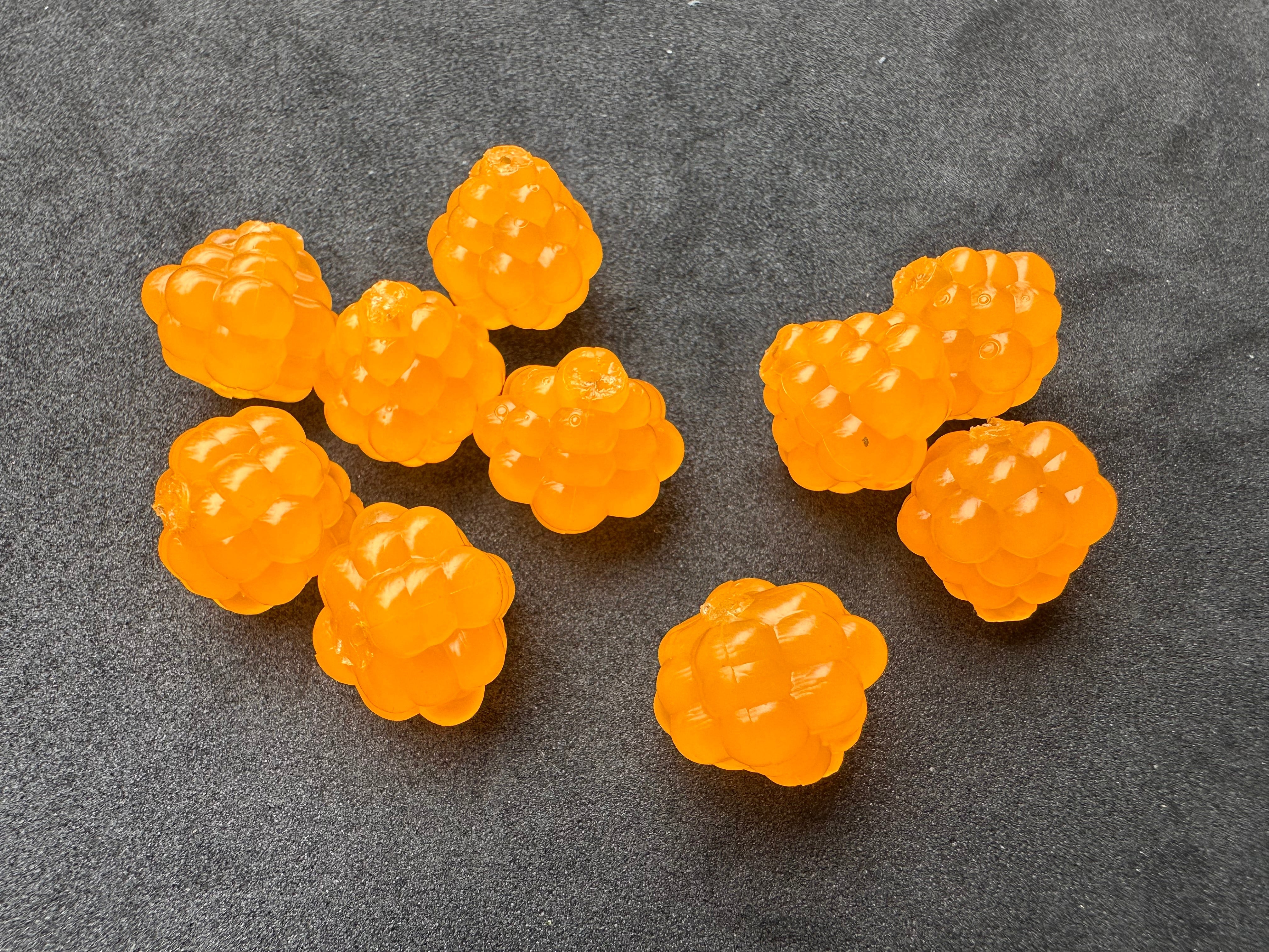 VIP Outdoors Soft Cluster "Nat Orange" 15mm - 10 Pack