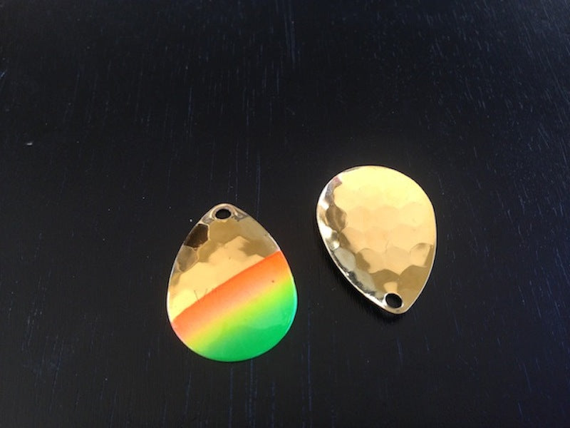 #3.5 Colorado "Gold Mexican Hat" Spinner Blade (Single Blade)