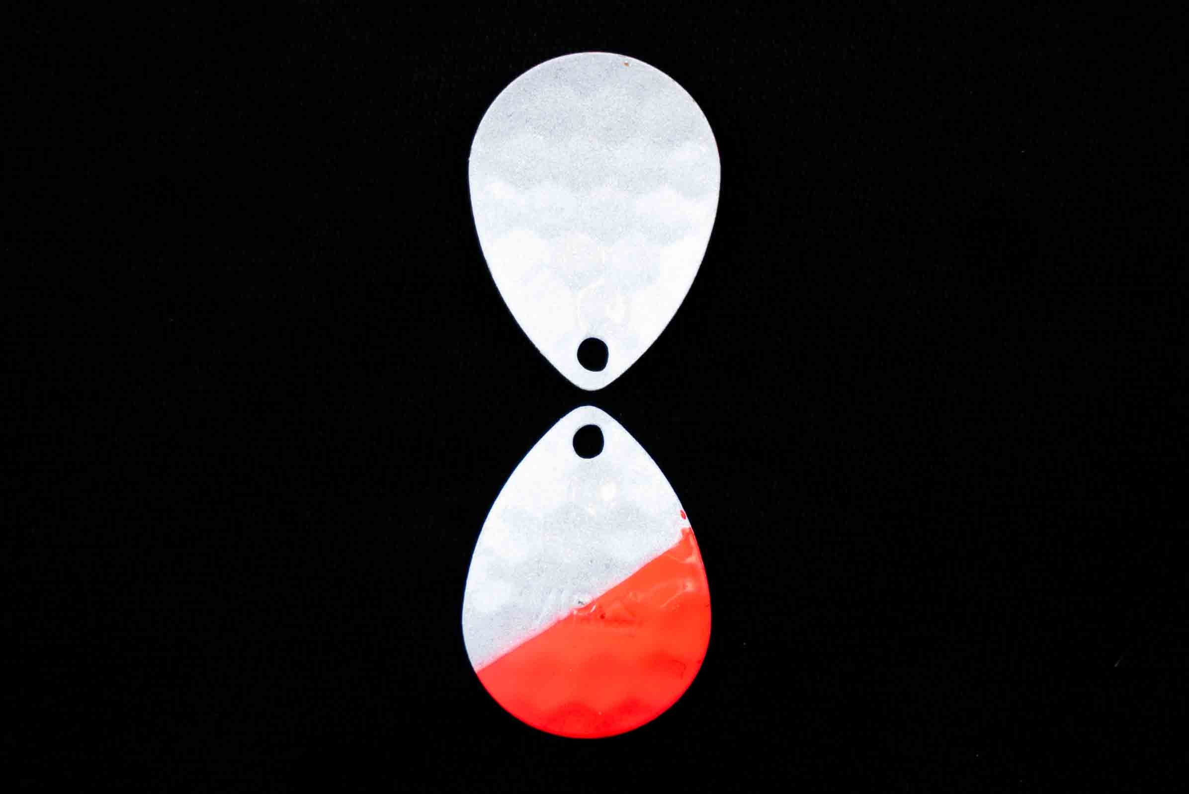 #3.5 Colorado "White Back Coast Guard"  Spinner Blade (single blade)