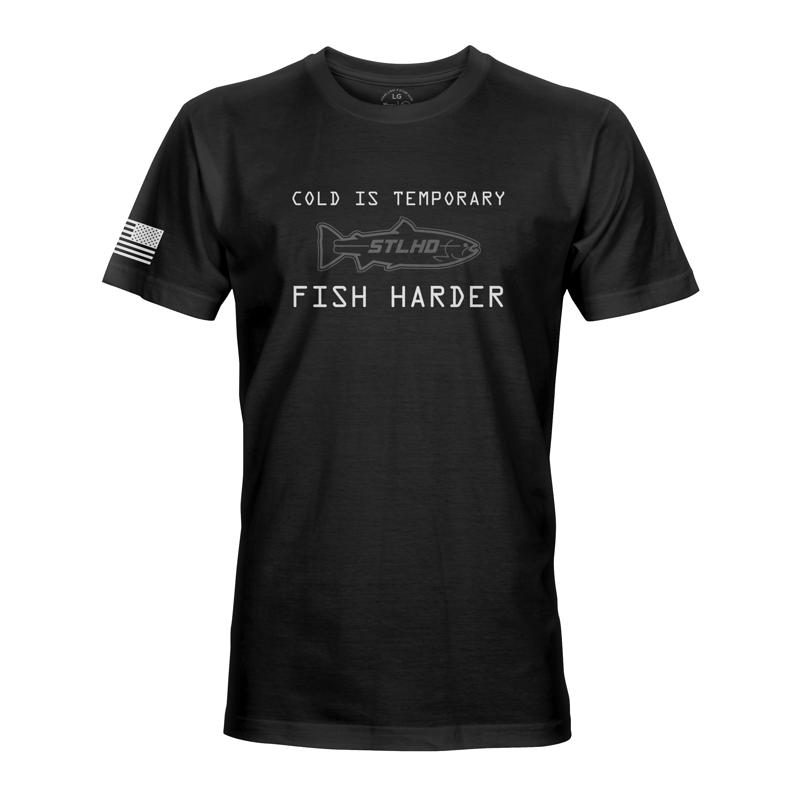 STLHD Fish Harder T-shirt