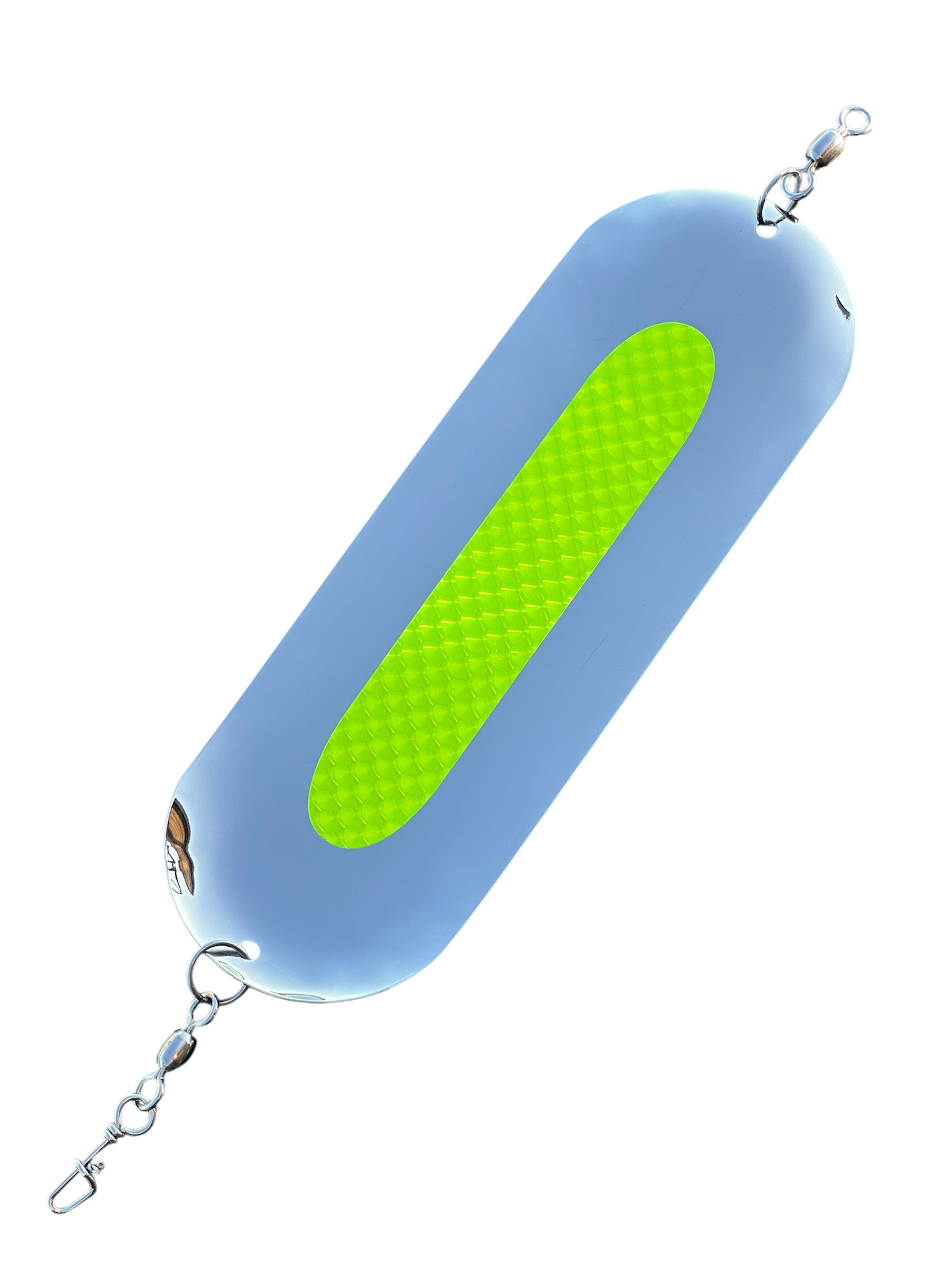 SIMON 8" SOCKEYE DODGER - CHARTREUSE HEX SCALE #3