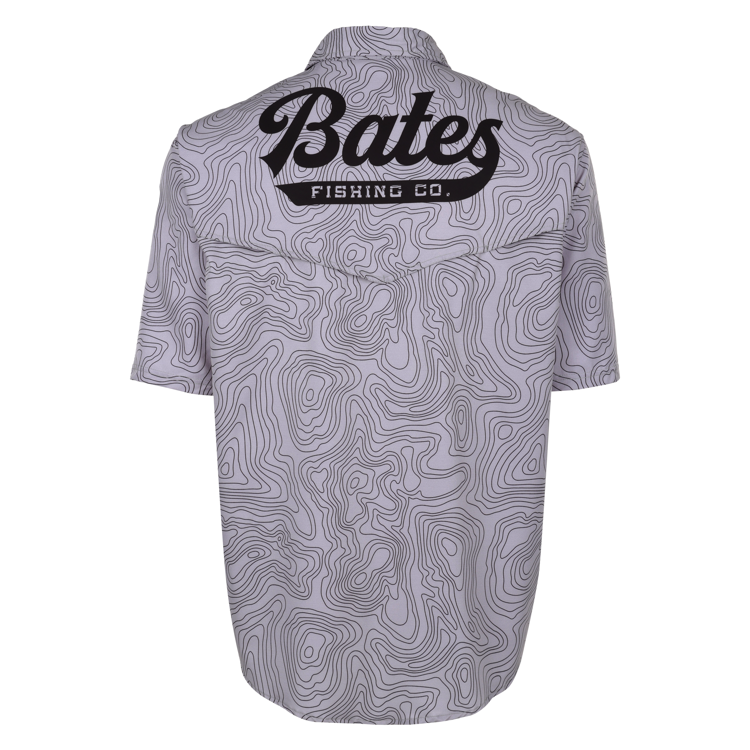 Bates Fishing X Truchador Lucky fishing shirt ( Gray)