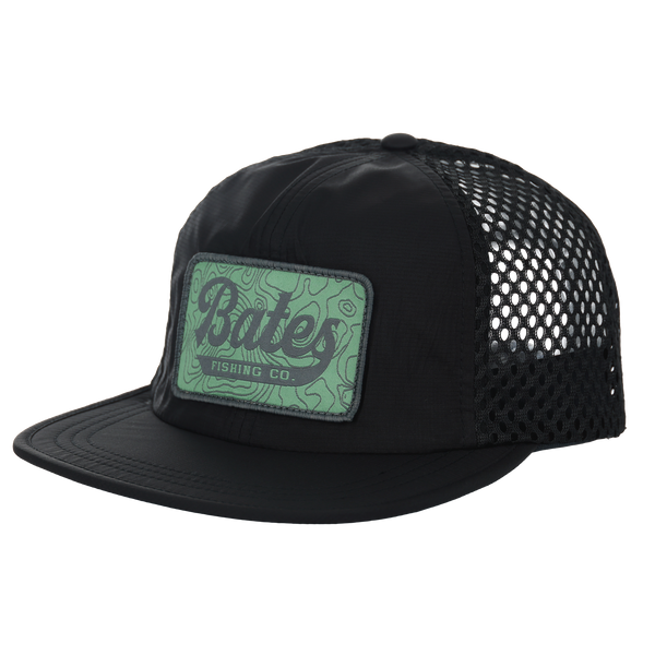 BATES GREEN TOPO PATCH HAT