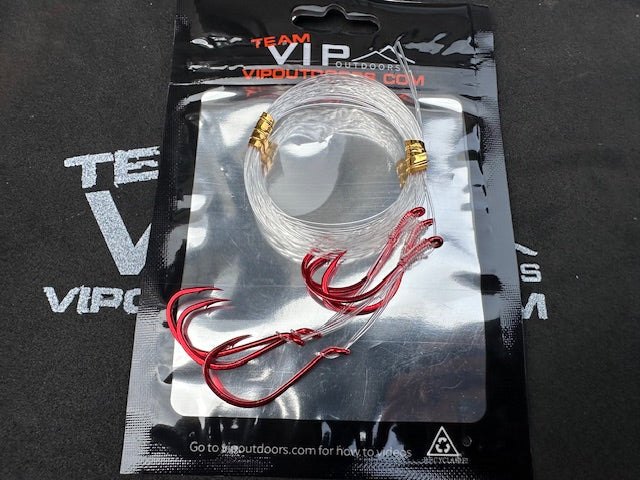 2/0 BKK , #30 Spring Chinook, Coon Shrimp Leaders (3 Pack)