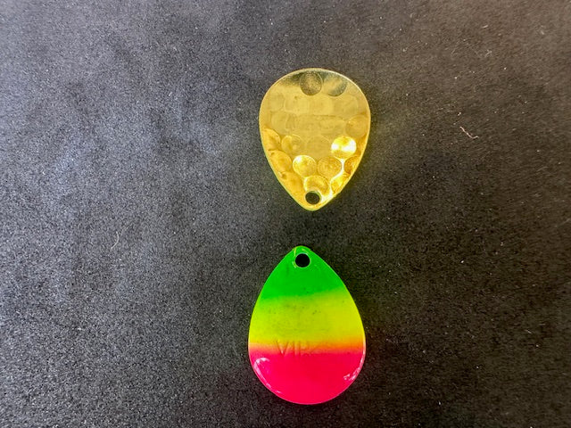 #3.5 Colorado "GREEN/CHART/PINK" Spinner Blade (single blade)