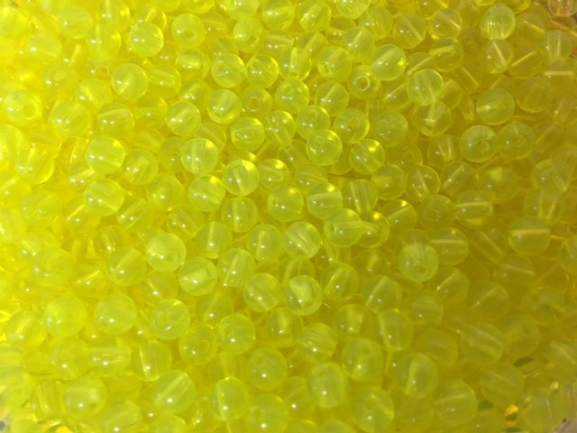 5mm Guide Green "Chartreuse" Beads (50 Pack)