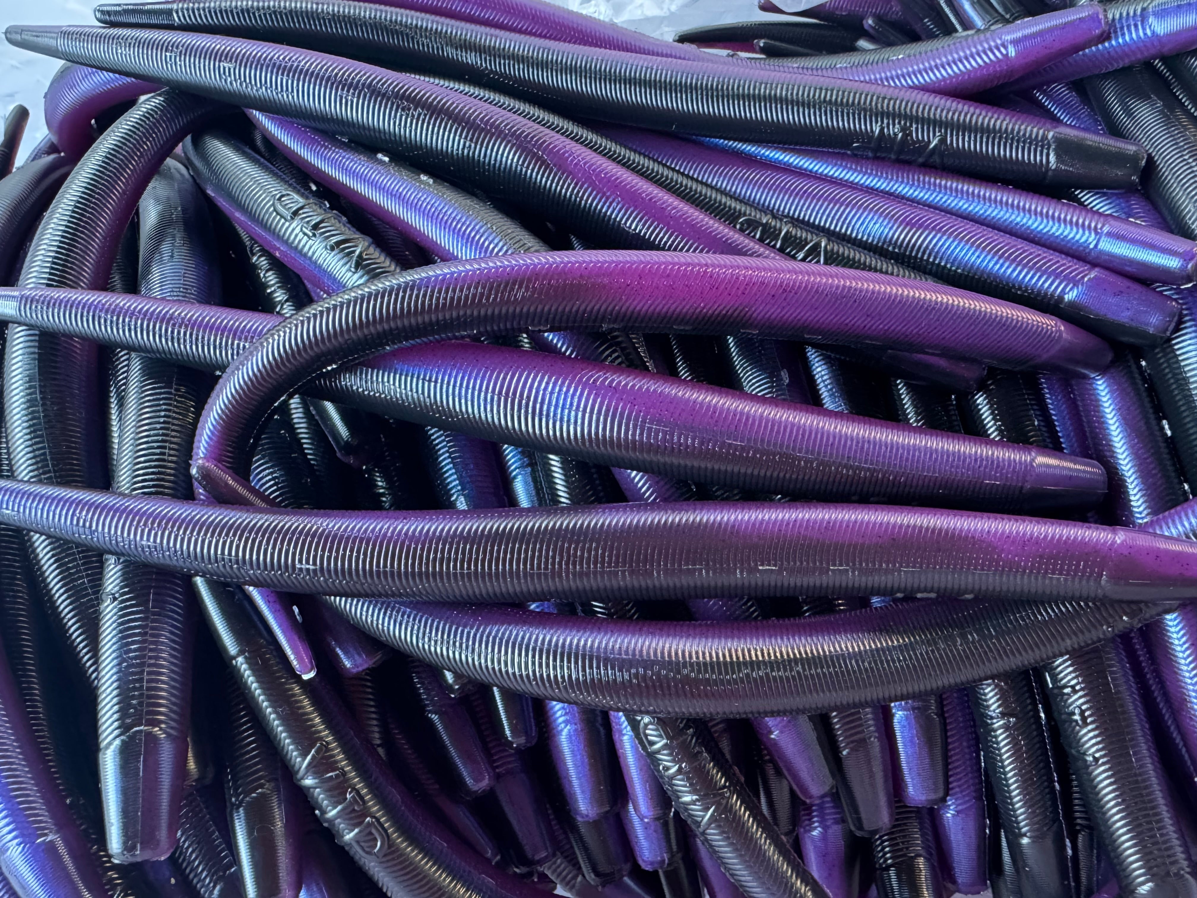9", Purple Reaper Eel - Single Bait
