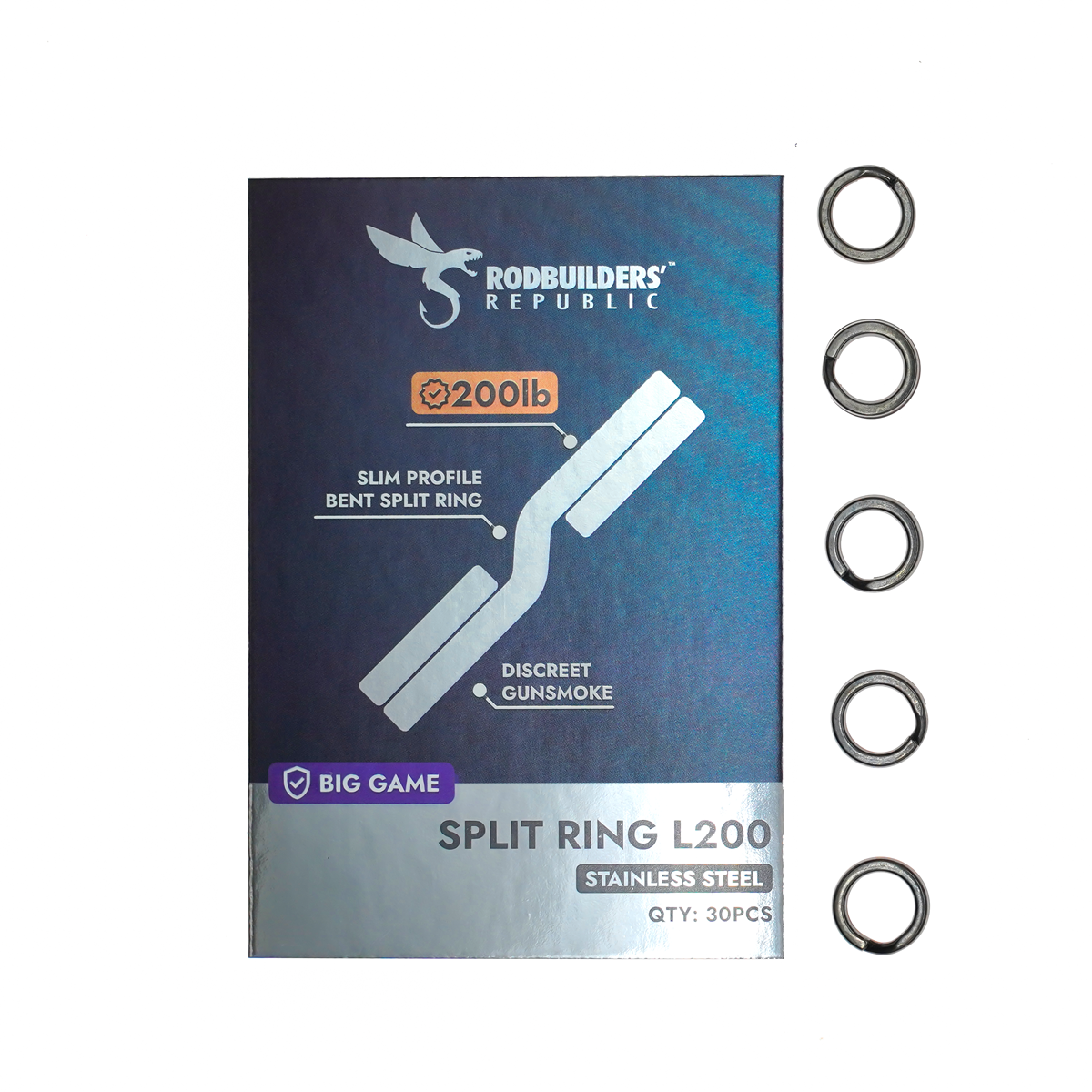 Big Game Fishing Split Rings