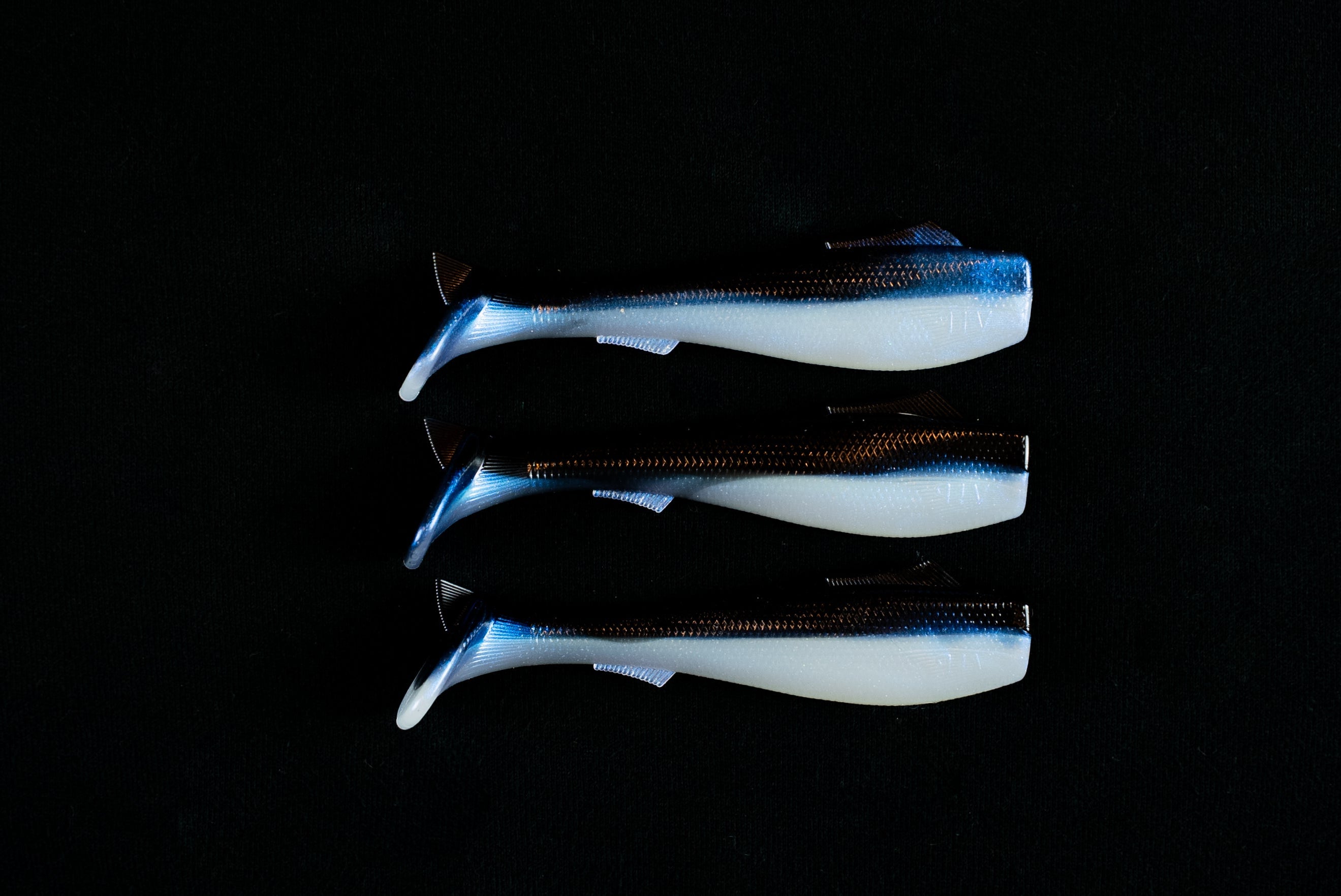 4.5” VIP  “Black Chovy” Swim Bait (Single Bait)