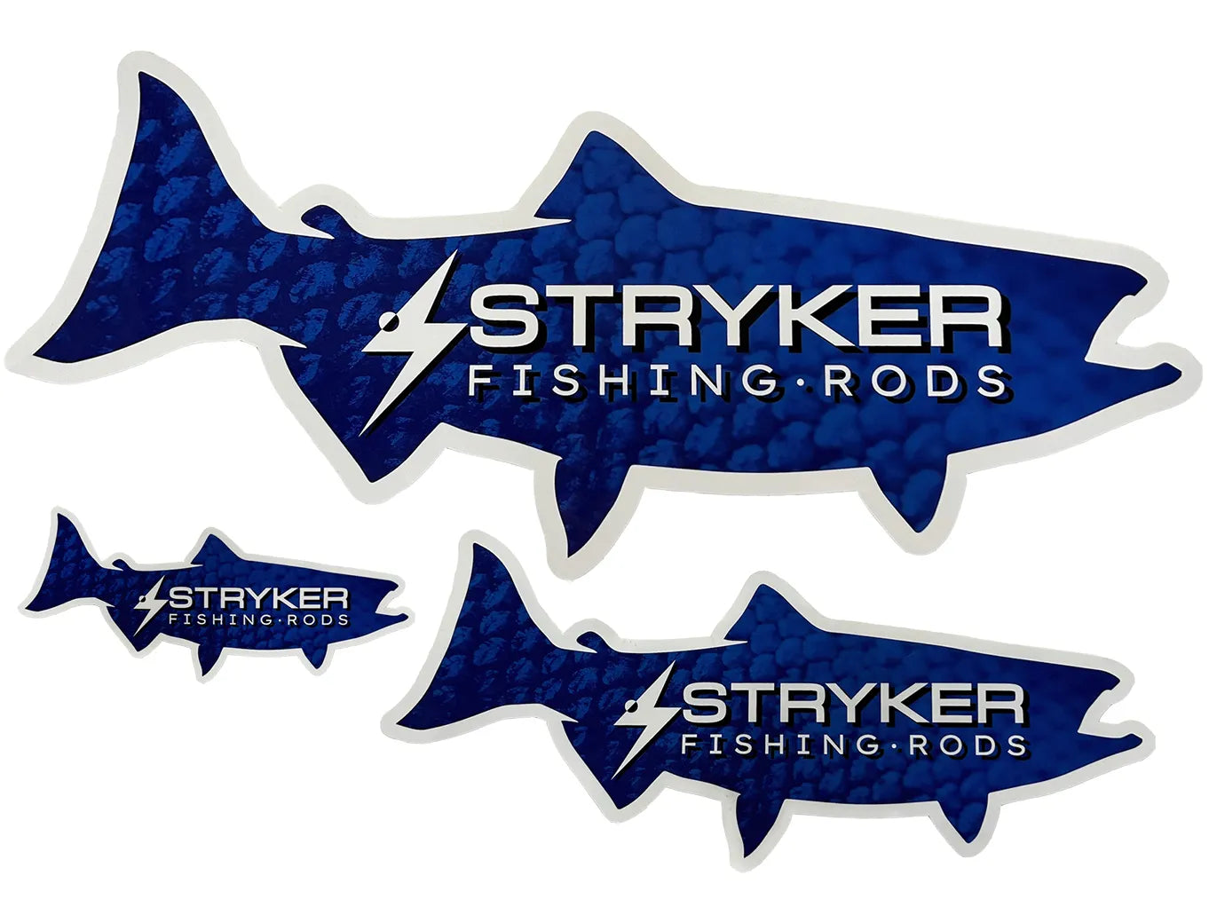 Stryker Salmon Vinyl Stickers